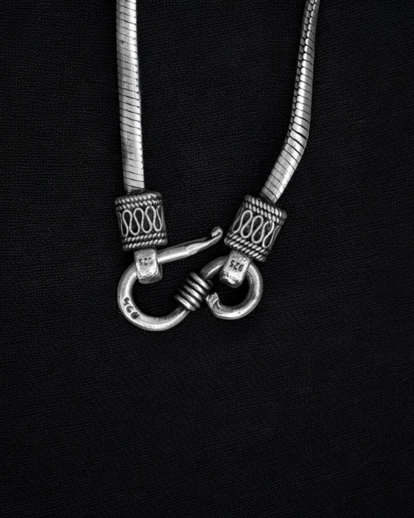 Handcrafted 925 Sterling Silver Snake Chain Bracelet - Elegant Jewelry