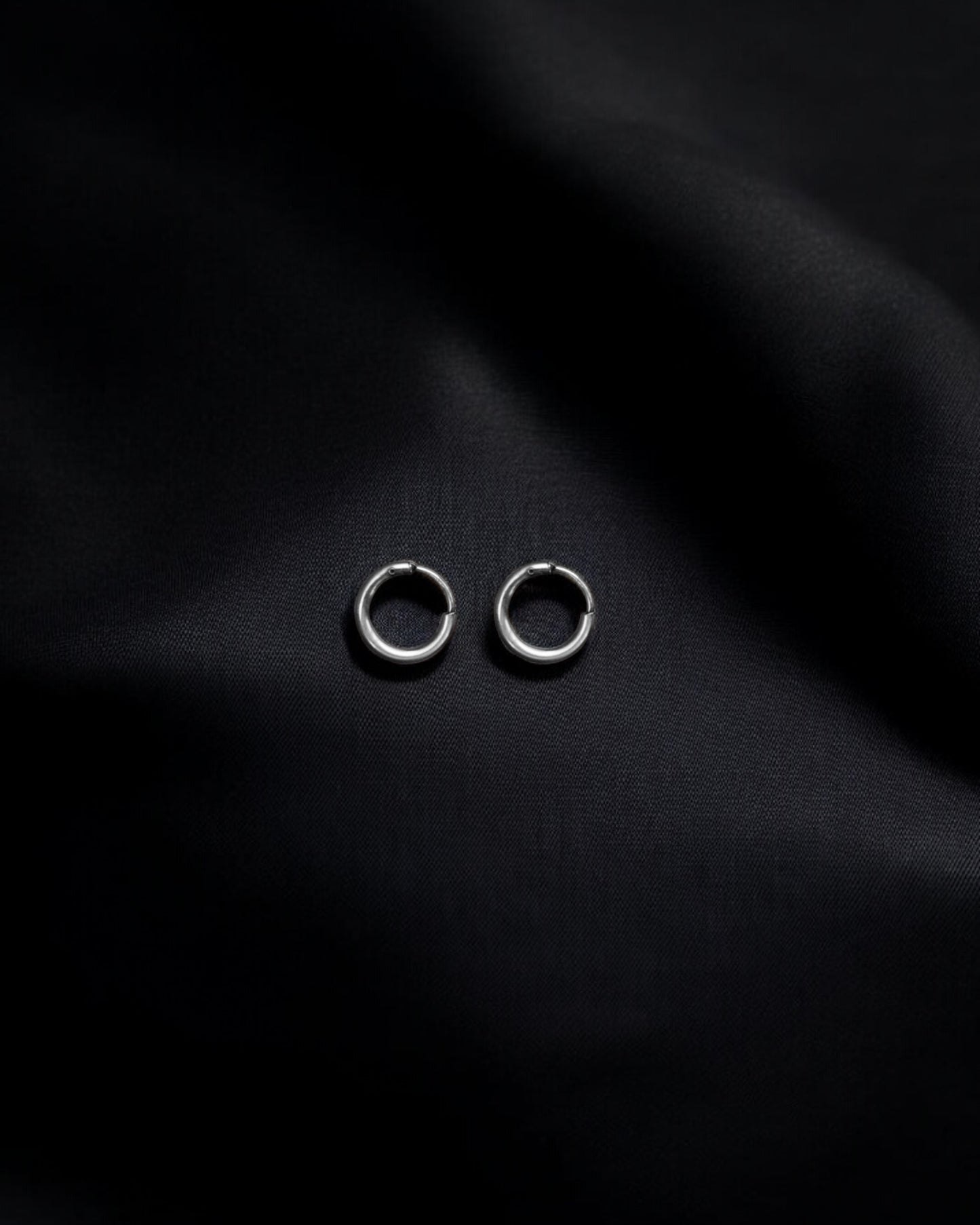 Handcrafted 925 Sterling Silver Minimalist Hoop Earrings